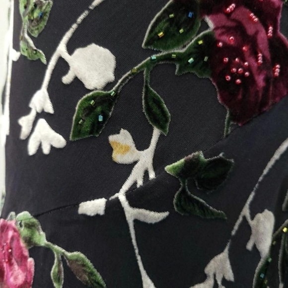 Vintage Sue Wong Floral Evening Dress - Picture 10 of 12